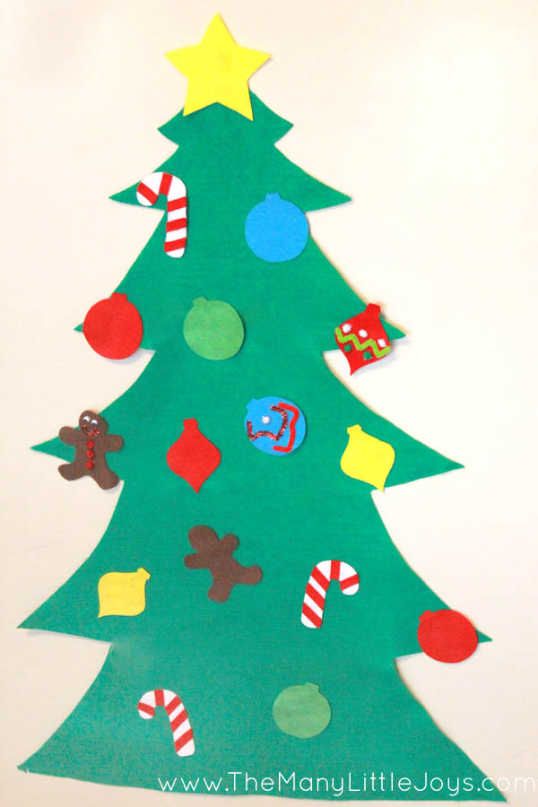 無料型紙 フエルト クリスマスツリーの作り方 無料ハンドメイド型紙まとめ